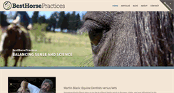 Desktop Screenshot of besthorsepractices.com